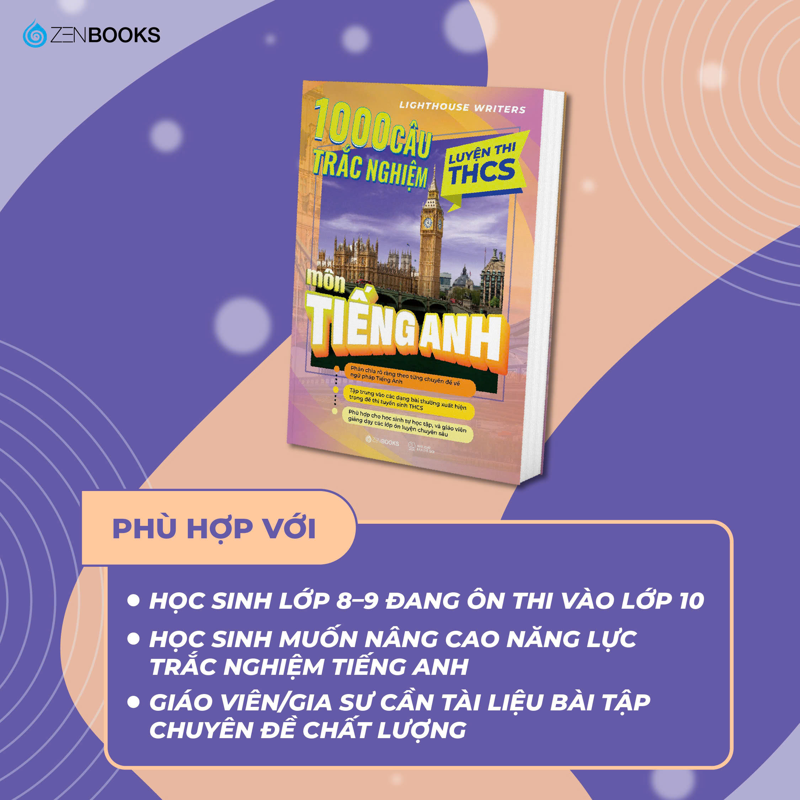 1000 Câu Trắc Nghiệm Luyện Thi Trung Học Cơ Sở Môn Tiếng Anh
