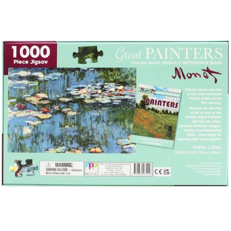 1000 Pc Jigsaws: Monet