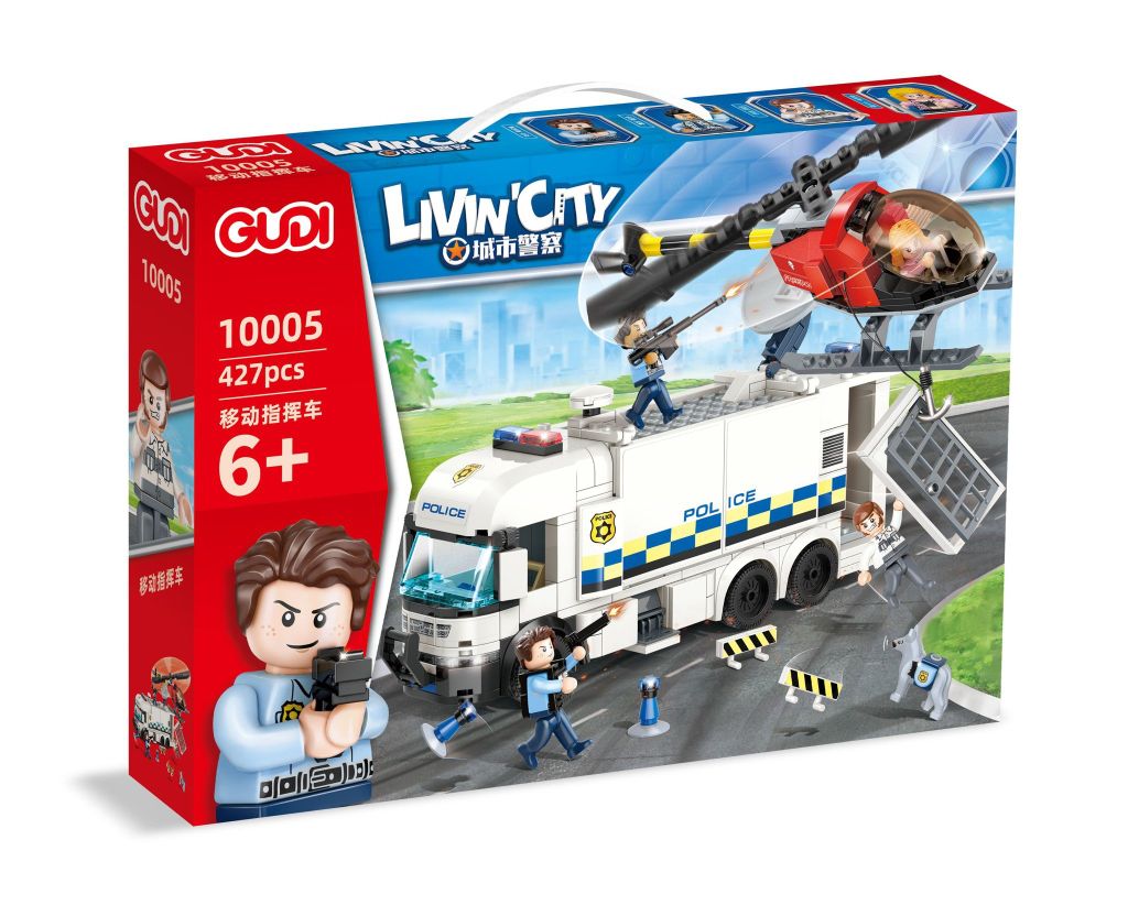 ĐỒ CHƠI LẮP RÁP XE CỨU CẤP CỨU 427PCS 10005 [XIN-LE-XIN]