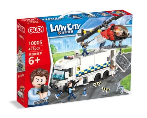 ĐỒ CHƠI LẮP RÁP XE CỨU CẤP CỨU 427PCS 10005 [XIN-LE-XIN]