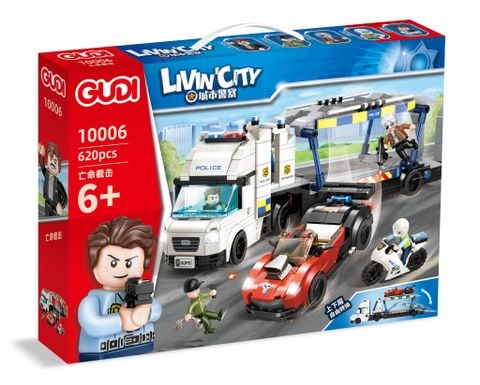 ĐỒ CHƠI LẮP RÁP CẢNH SÁT 620PCS 10006 [XIN-LE-XIN]