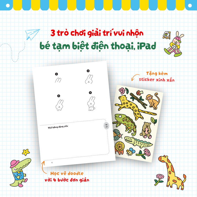 1001 Thứ Tớ Tìm - Tớ Tô - Tớ Vẽ: Đồ Chơi Vui Nhộn