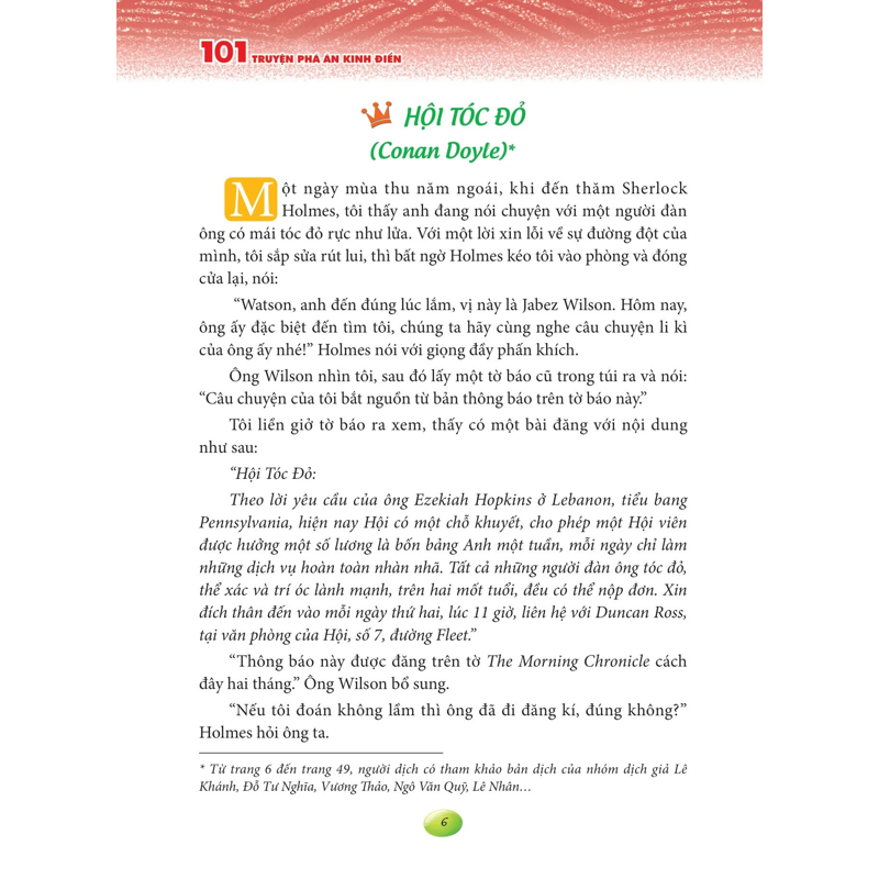 101 Truyện Phá Án Kinh Điển