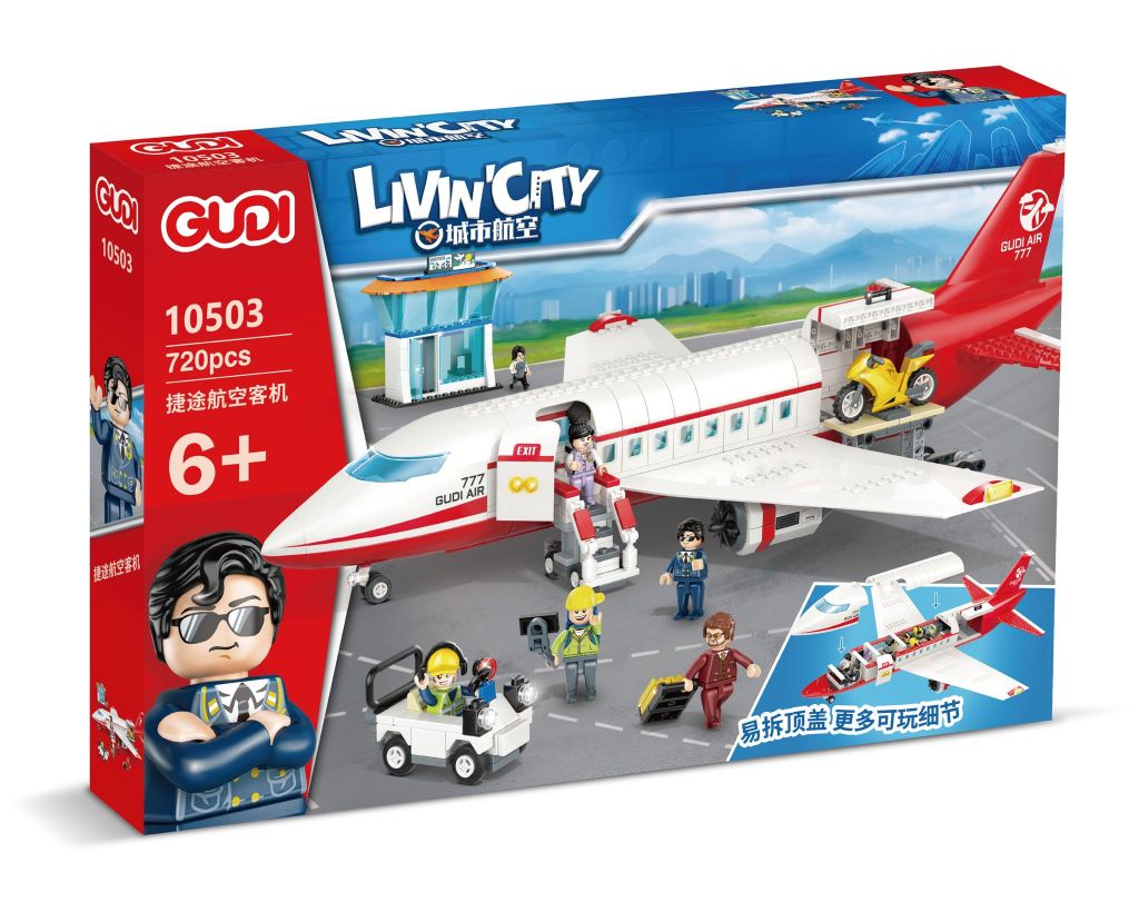 ĐỒ CHƠI LẮP RÁP MÁY BAY 720PCS 10503 [XIN-LE-XIN]