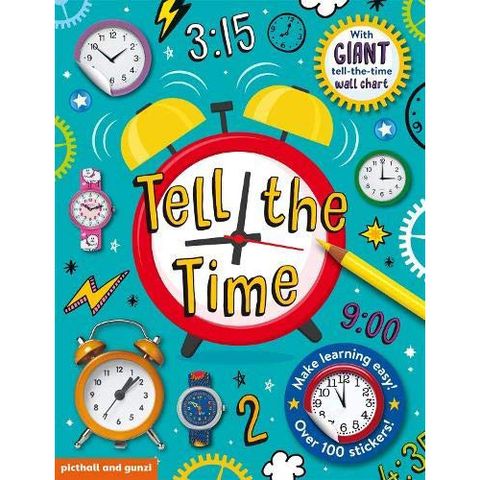 Tell the Time Sticker Book