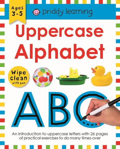 Uppercase Alphabet: Wipe Clean Workbooks
