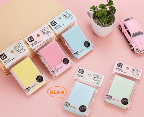 Giấy Note Chữ Nhật 2*3Cm 100 Tờ