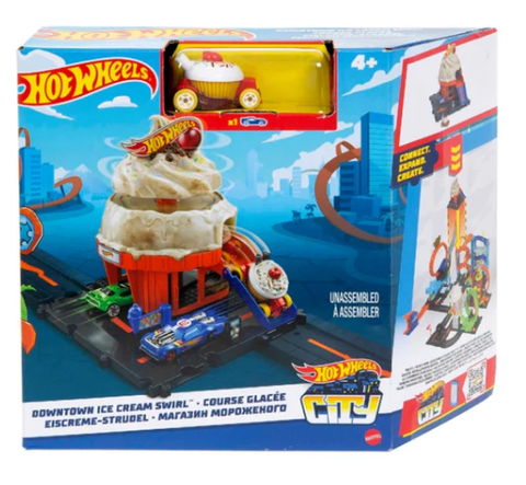 HW Tiệm Bán Kem - Hot Wheels City HKX38/HDR24