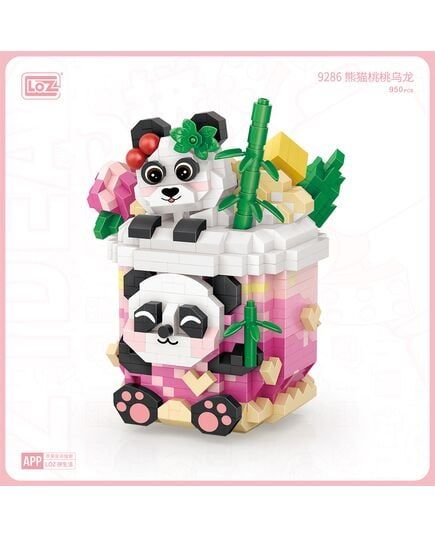 Đồ Chơi Lắp Ráp 20-Q2 Ly Sinh Tố Gấu 950pcs 9286