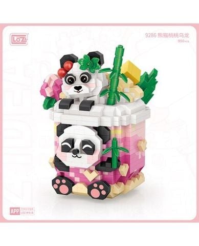 Đồ Chơi Lắp Ráp 20-Q2 Ly Sinh Tố Gấu 950pcs 9286
