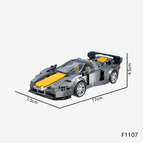 CZS-F1107- Lắp Ráp Mô Hình Xe Ô Tô (Kèm Hộp Trưng Bày Mica)