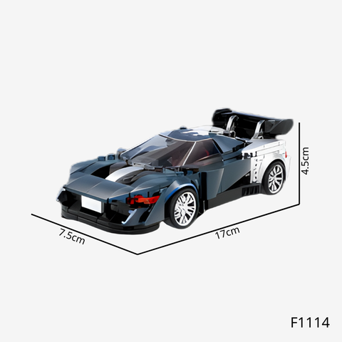 CZS-F1114- Lắp Ráp Mô Hình Xe Ô Tô (Kèm Hộp Trưng Bày Mica)