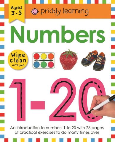 Numbers 1-20: Wipe Clean Workbooks