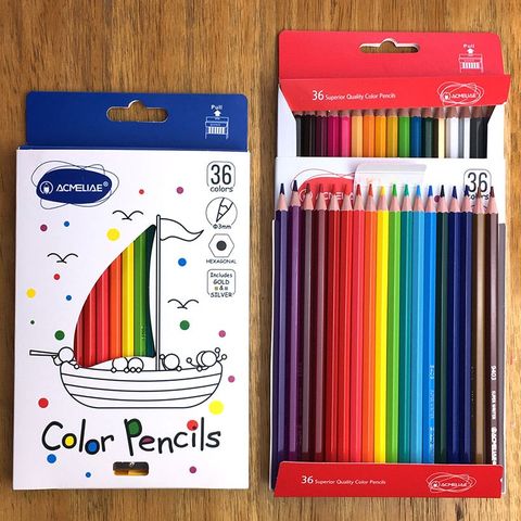 Viết Chì Màu Lục Giác 36 Cây 9403-36 Acmeliae