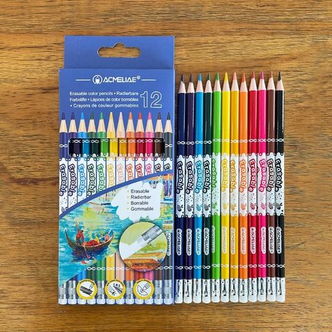 Viết Chì Màu Xóa Được 12 Cây 43738 Acmeliae