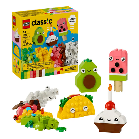 Lego Classic Bộ Gạch Chi Tiết Chủ Đề Ẩm Thực 11039 (Vta)