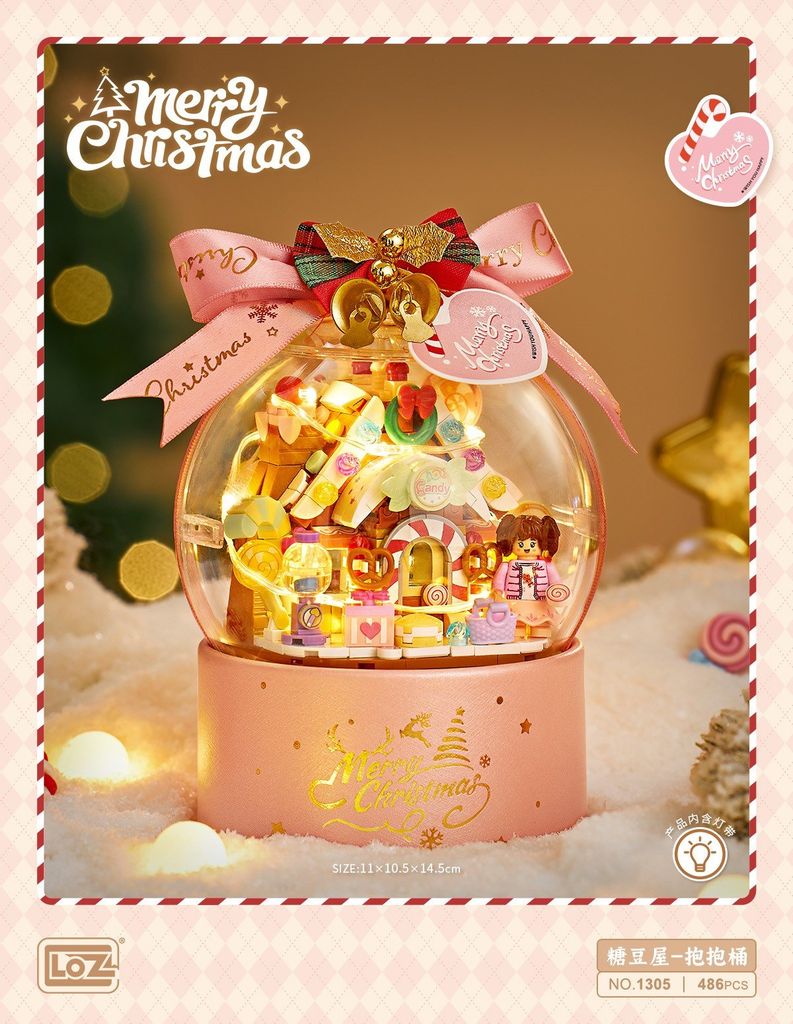 Đồ Chơi Lắp Ráp Ngôi Nhà Kẹo 1486Pcs 1305 (Thnk088)