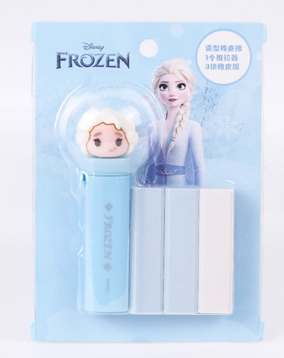 Bộ 3 Gôm Kèm Phụ Kiện Frozen