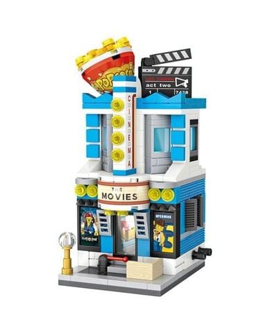 Đồ Chơi Lắp Ráp Rạp Chiếu Phim 336pcs 1635