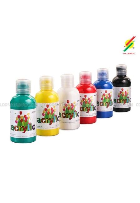 Chai Màu Vẽ Acrylic 120ML