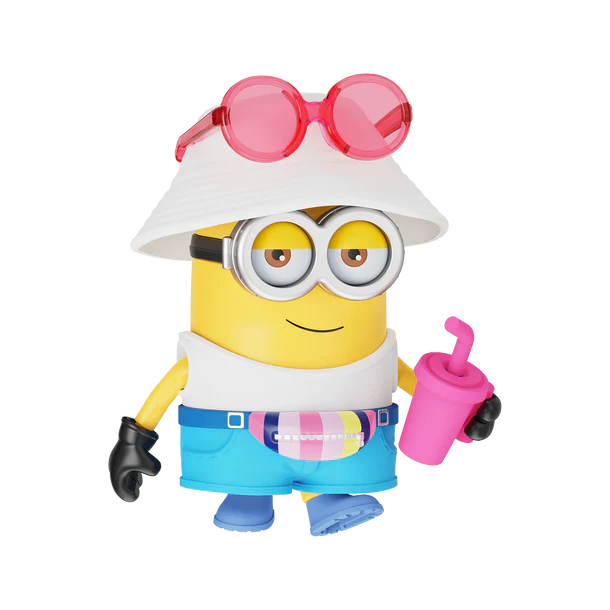 Blokees Mô Hình Trang Trí Minions  Mokoo 02 Summer Bello  ED10