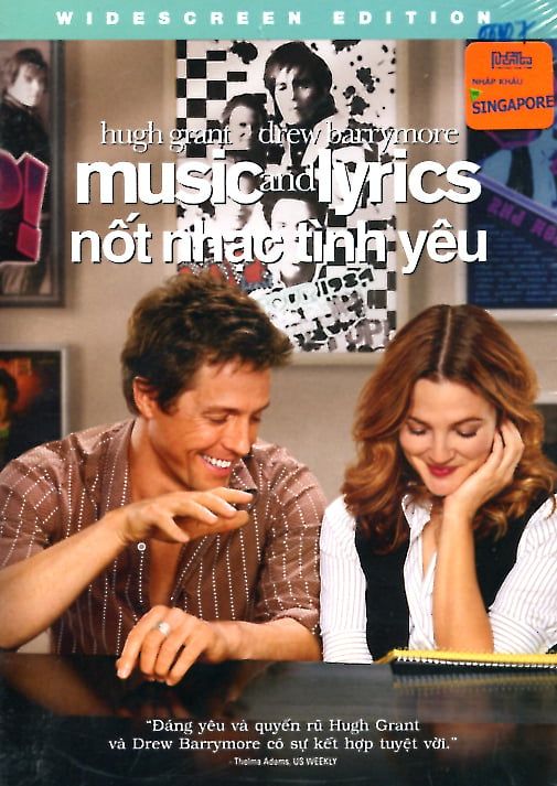 Nốt Nhạc Tình Yêu - Music And Lyrics (DVD)