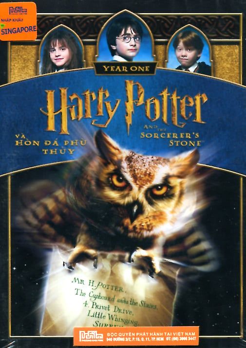 Harry Potter Và Hòn Đá Phù Thủy (Tập 1, DVD)