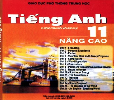 Tiếng Anh 11 Nâng Cao (CD)