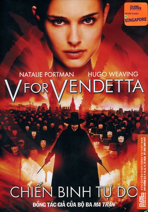 Chiến Binh Tự Do - V For Vendetta (DVD)