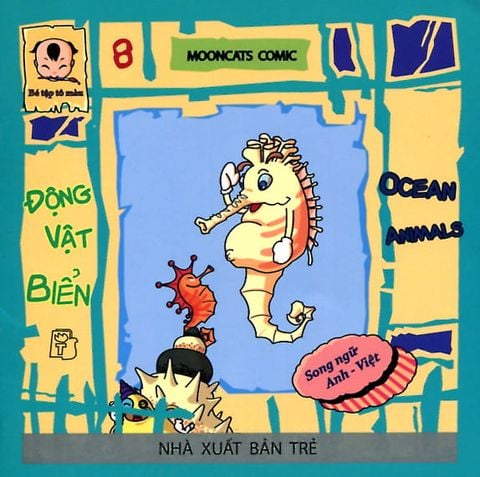 Bé Tập Tô Màu - Động Vật Biển (Tập 8)