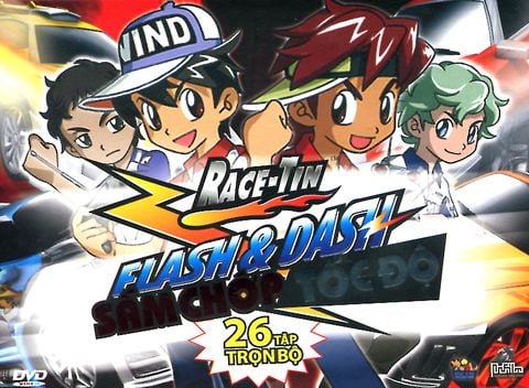 Race-Tin Flash & Dash - Sấm Chớp Và Tốc Độ (Trọn bộ 26 tập, 7 DVD)