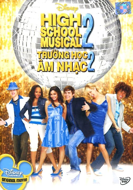 Trường Học Âm Nhạc 2 - High School Musical 2 (DVD)