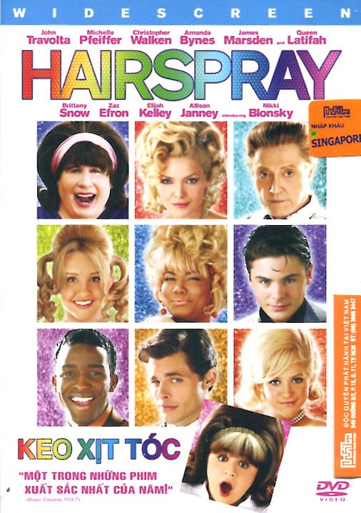 Keo Xịt Tóc - Hairspray (DVD)