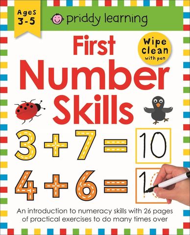 First Number Skills: Wipe Clean Workbooks