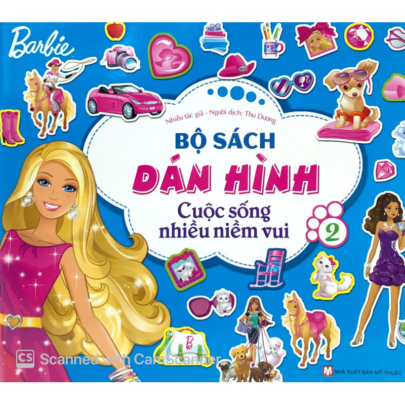 Barbie - Bộ Sách Dán Hình - Cuộc Sống Nhiều Niềm Vui Tập 2