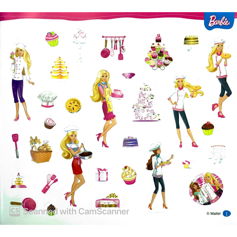 Barbie - Bộ Sách Dán Hình - Cuộc Sống Nhiều Niềm Vui Tập 2