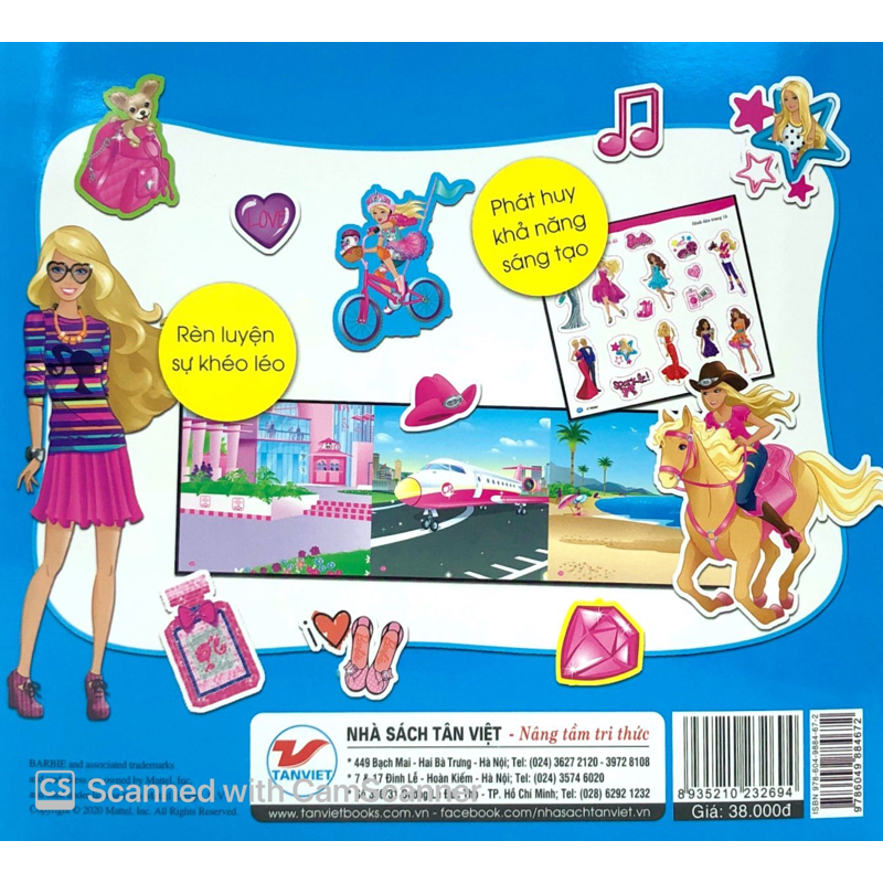 Barbie - Bộ Sách Dán Hình - Cuộc Sống Nhiều Niềm Vui Tập 2