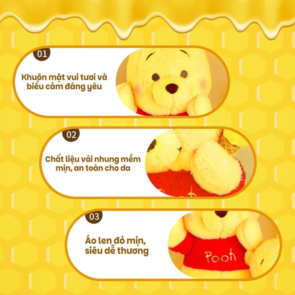 AOGER THÚ BÔNG GẤU POOH
