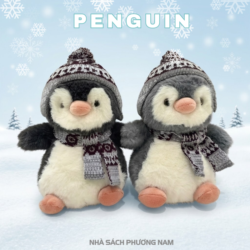 Đồ Chơi Thú Bông Cánh Cụt Mùa Đông 30Cm Sk-500 (Chọn mẫu ngẫu nhiên)