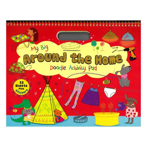 DOODLE ACTIVITY PAD: AROUND THE HOME