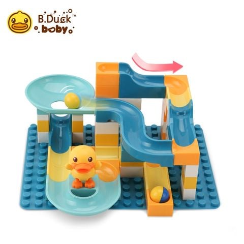 Đồ Chơi Lắp Ráp Cầu Trượt B.Duck 52Pcs Wl-Bd141Bd Hangwing
