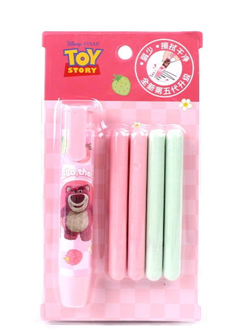 Bộ 4 Gôm Kèm Phụ Kiện Toy Story