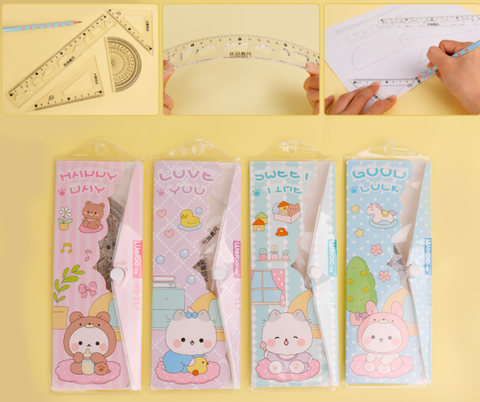 Bộ Thước Kẻ 20Cm Wb-517 (Thnk098)