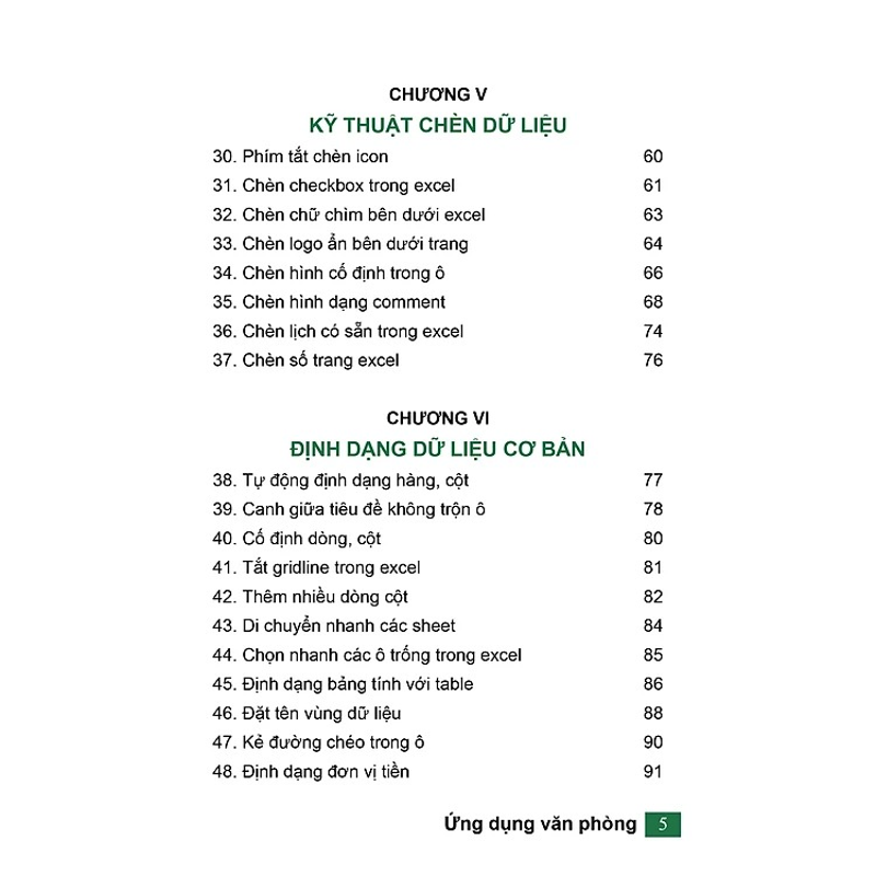 150 Thủ Thuật Excel Ứng Dụng Văn Phòng