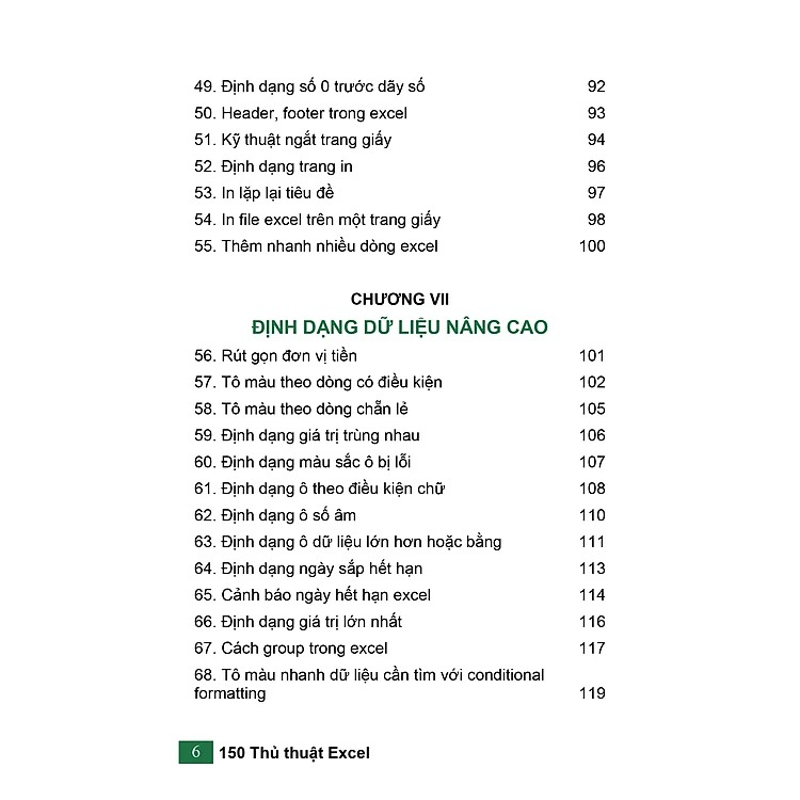 150 Thủ Thuật Excel Ứng Dụng Văn Phòng