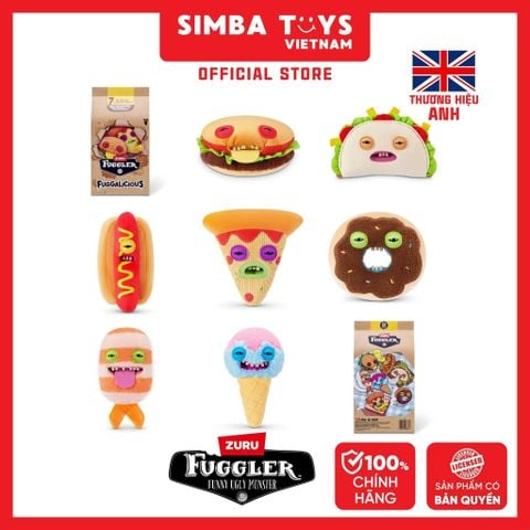 ĐỒ CHƠI SƯU TẦM ZURU TOYS FUGGLER FUGGALICIOUS 9 INCH 15751 BLINDBOX - GIAO NGẪU NHIÊN