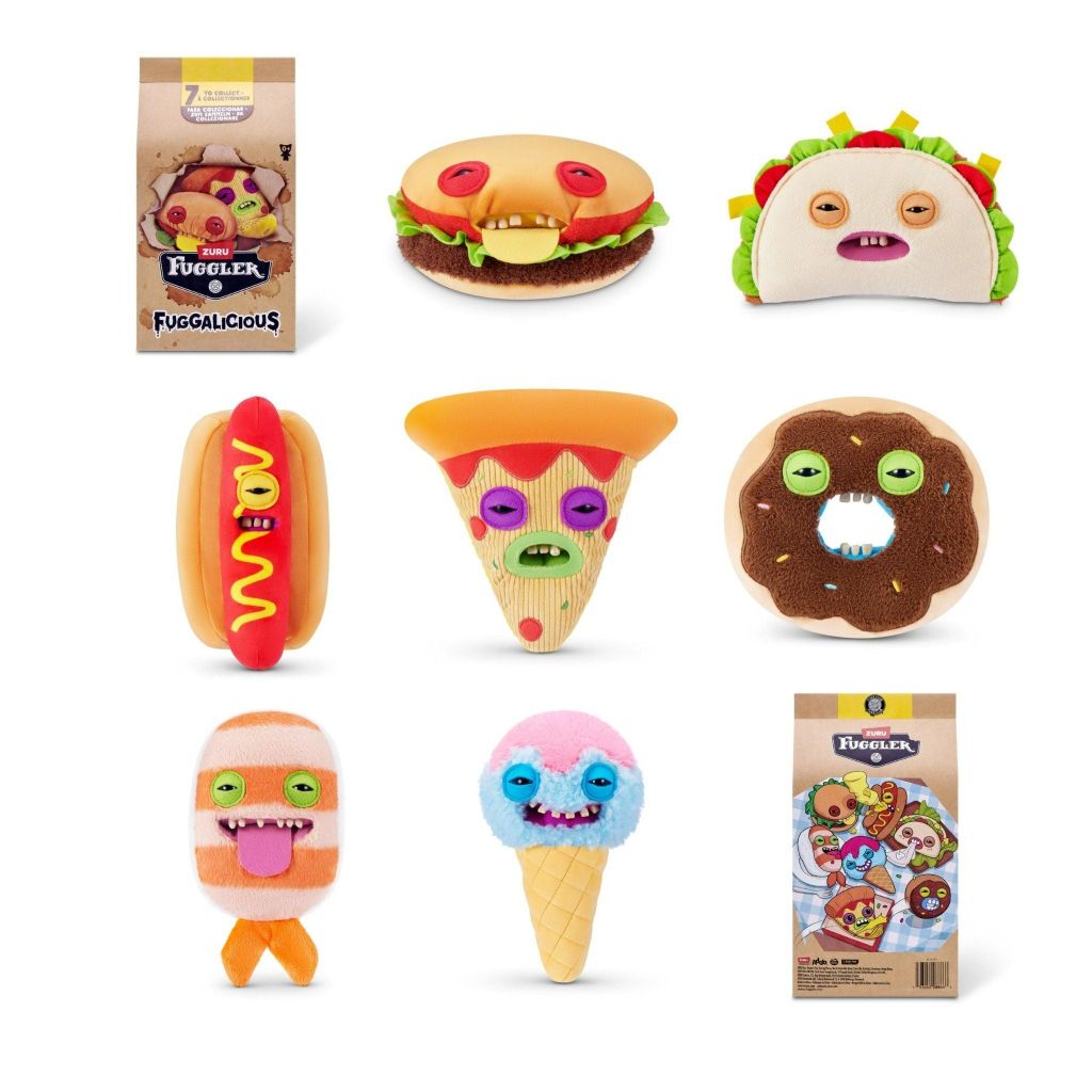 ĐỒ CHƠI SƯU TẦM ZURU TOYS FUGGLER FUGGALICIOUS 9 INCH 15751 BLINDBOX - GIAO NGẪU NHIÊN