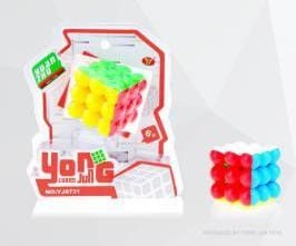 Rubik Biến Thể Bóng Tròn Vỉ 3X3 Yj8731 (Thnk062)