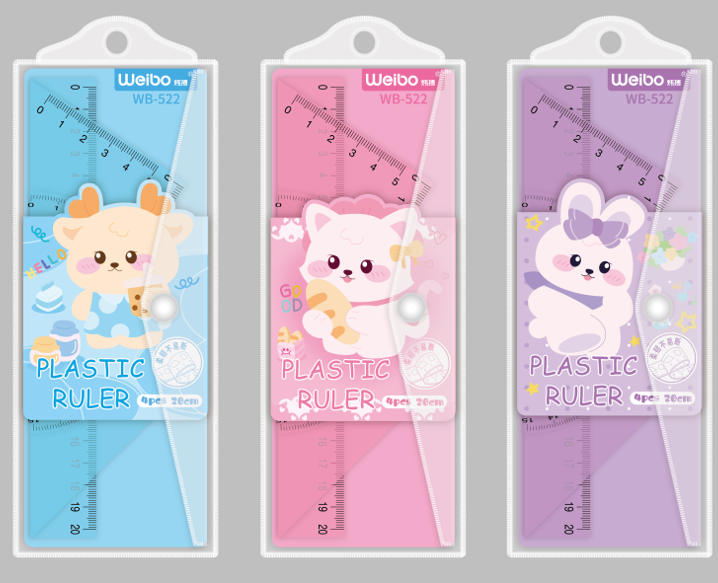 Bộ Thước Kẻ 20Cm Wb-522 (Thnk098)