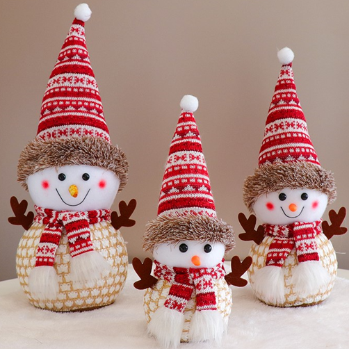 Mô Hình Noel Ngồi 15Cm 15+12-A